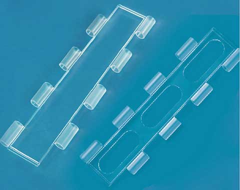 Polycarbonate transpatent slats